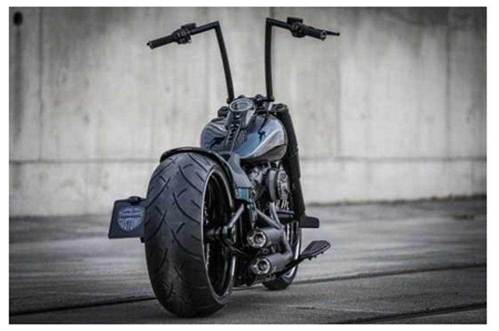 seitl. BR - Kennzeichenhalter - Kompl.-Set / silber / HD Sportster - ab 2004 - 2020 / TÜV