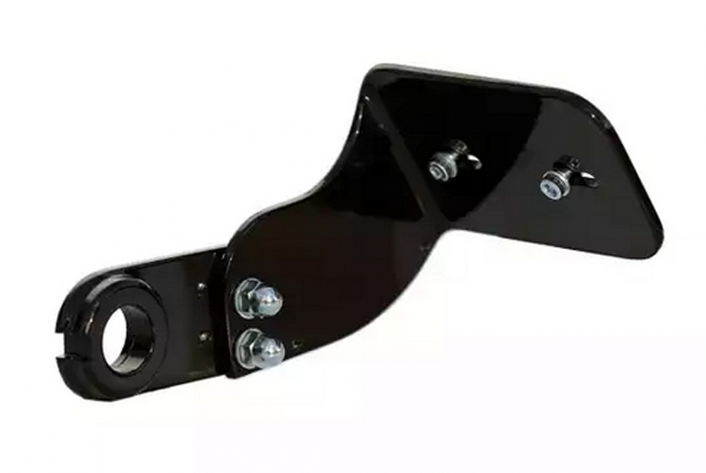 seitl. BR - Kennzeichenhalter Kompl.-Set / mittel / 3 Auswahl-Farben / HD Softail / 2008 - 17 / kein TÜV