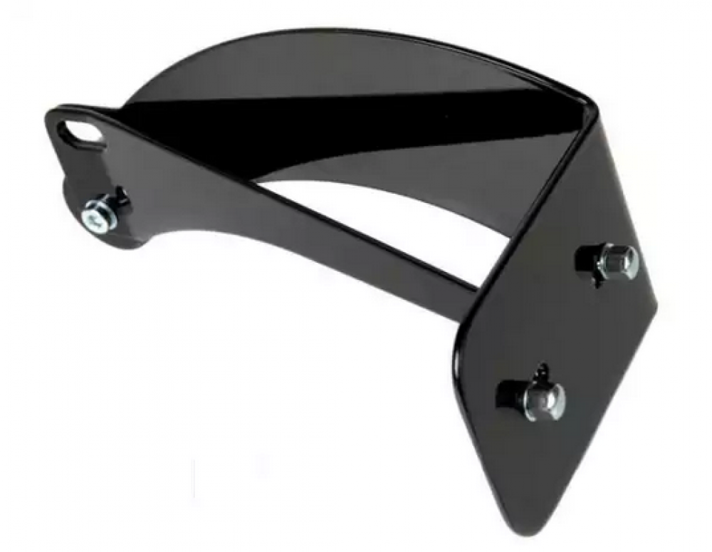 Black Sale: seitl. BR - Kennzeichenhalter - schwarz / Suzuki VL 1500 / C 1500 Intruder / Kompl. Set / TÜV