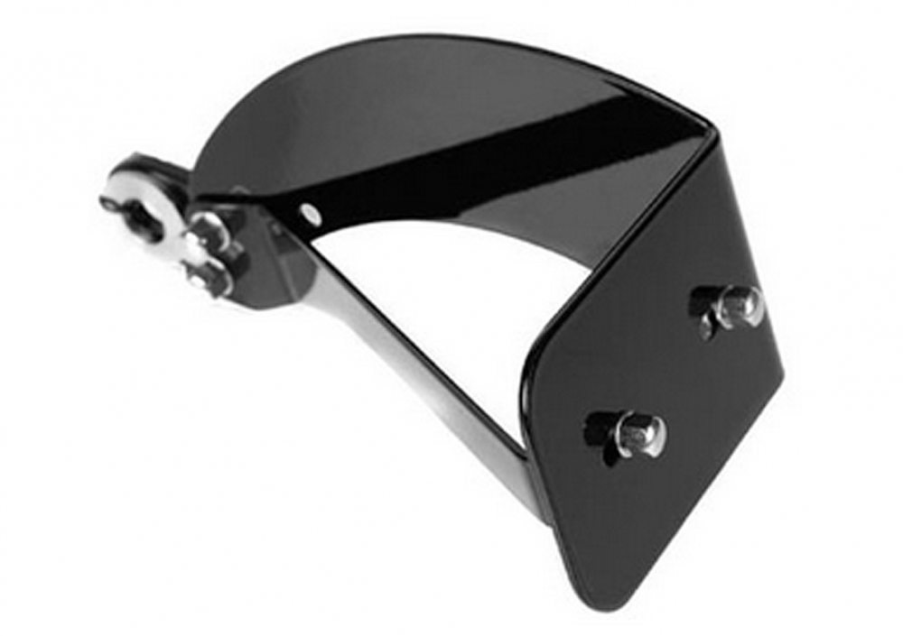seitl. BR - Kennzeichenhalter - Kompl.-Set / silber / HD Sportster - ab 2004 - 2020 / TÜV