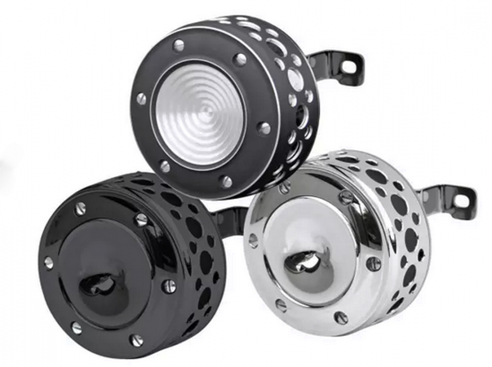 TB Powerluftfilter - Kit - "Grand Classic - silber" / 3D / HD - Sportster 06 - 17 / TÜV