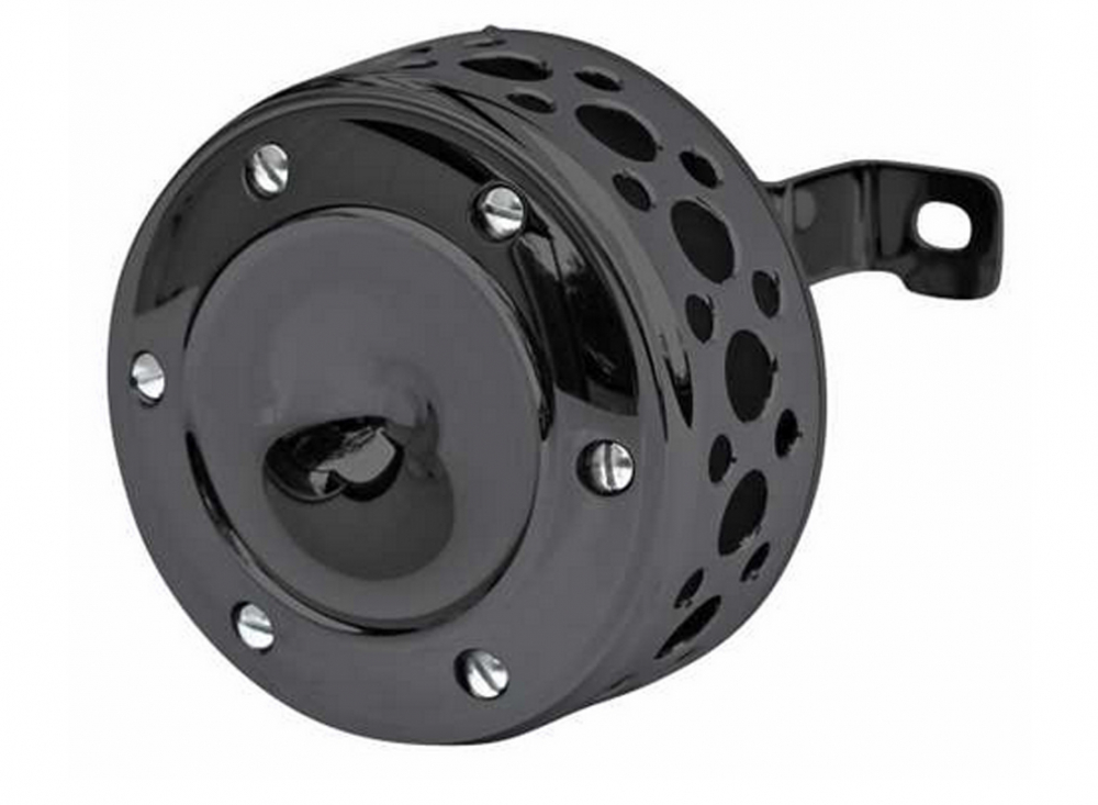 TB Powerluftfilter - Kit - "Grand Classic - black" / 3D / HD - TC mit Gaszug - Softail 99-15 + Dyna ab 99 + Touring 99-07 / TÜV
