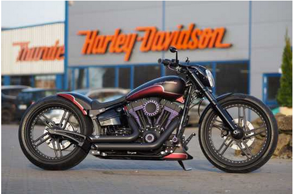 TB-R HECKFENDER  Round / 260 mm 21" / HD Rocker & Breakout / Steel / ohne Rückl. / Tüv