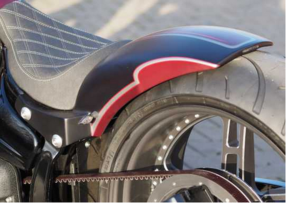 TB-R HECKFENDER  Round / 260 mm 21" / HD Rocker & Breakout / Steel / ohne Rückl. / Tüv