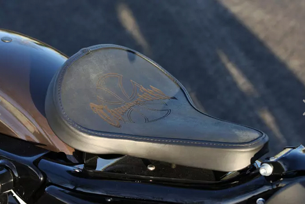 TB Schwingsattel - Halter / Harley Davidson Sportster 48 / 04 - 06 + 2010