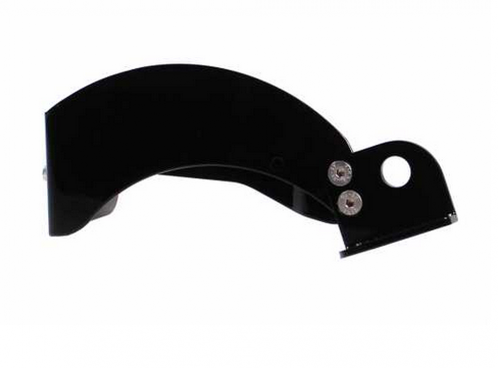 seitl. BR - Kennzeichenhalter - schwarz - YAMAHA XVS 950 A Midnightstar / Kompl.-Set  /  TÜV