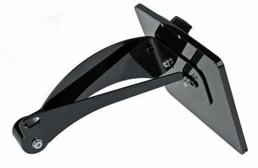 Black Sale: seitl. BR - Kennzeichenhalter / Suzuki VL / C 800 / Kompl.-Set / schwarz / Tüv