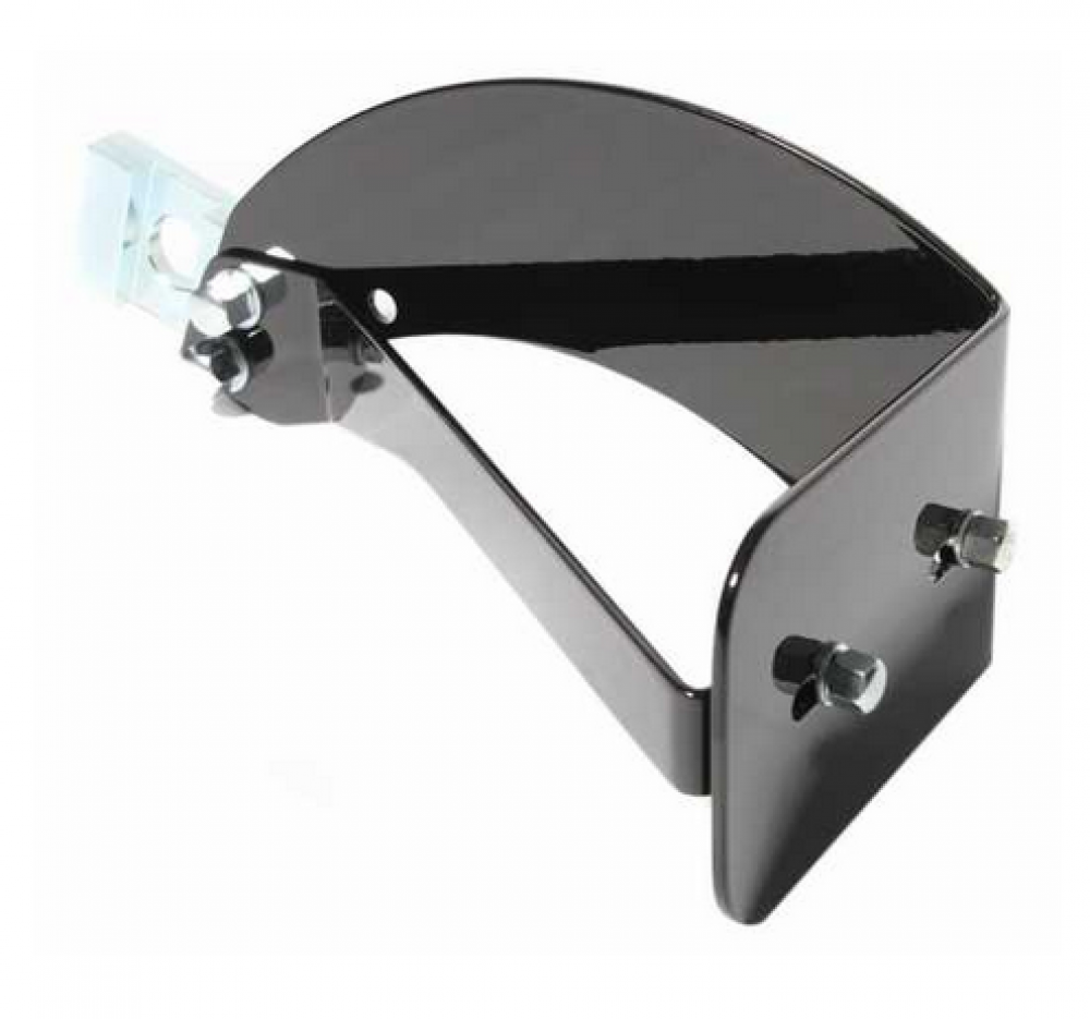 seitl. BR-Kennzeichenh. Kompl.-Set / SKULL schwarz / YAMAHA XVS 1300 / TÜV