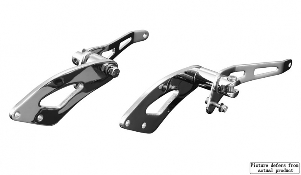 HH vorverlegte Fußrasten + 14 cm / ohne Fußrasten / Suzuki M 800 Intruder / Tüv