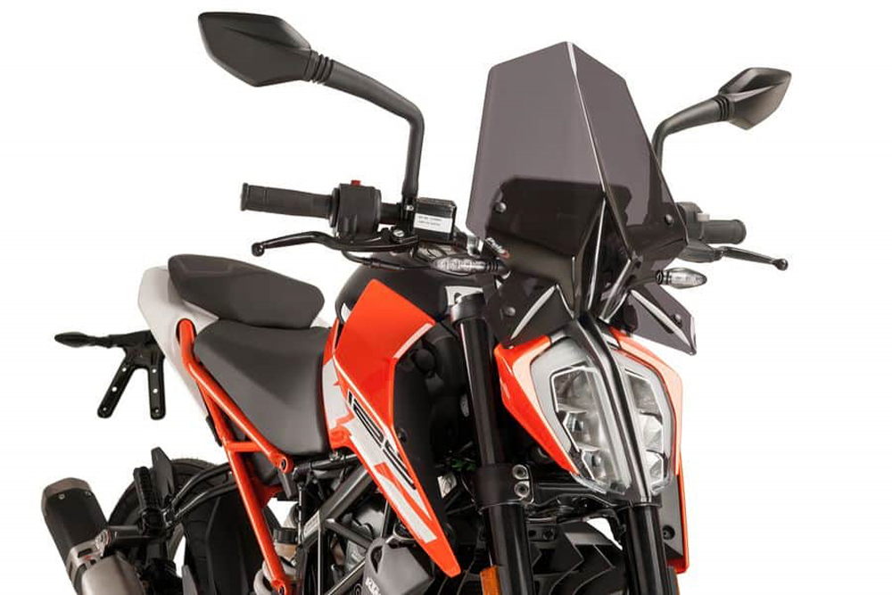 Windschutzscheibe dunkel / Naked New Generation / Sport / KTM 125 DUKE / 2017 - 2019