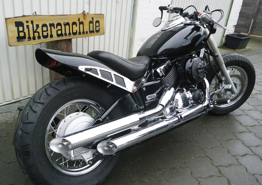 Falcon Cromo Line / Slip-On / Yamaha XVS 1100 + Classic / bis 2003 / EG-BE