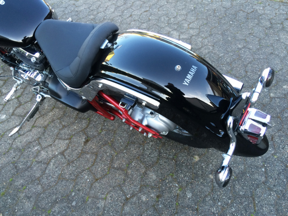 Original-Rücklichtset + Blinker / gebr. / YAMAHA XVS 650 Classic / Stahlblech