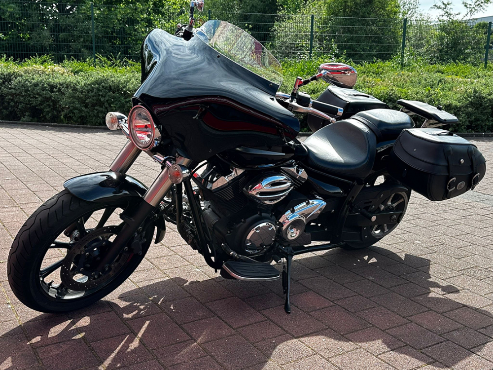 Neu: BATWING - Windshield  - Frontverkleidung / Kawasaki VN 800 Classic / ABE