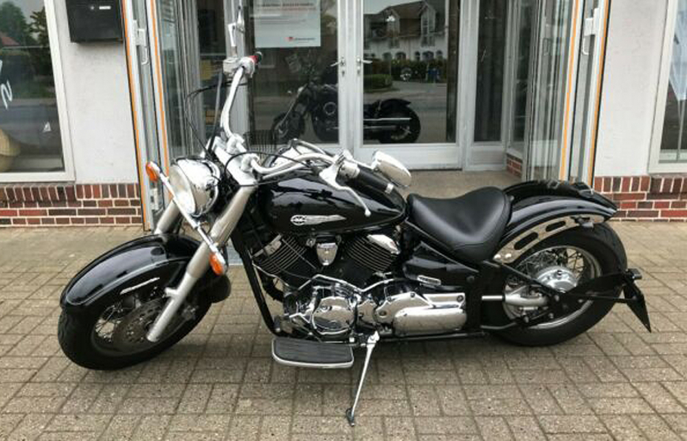Nur bei uns: BR - HECKFENDER RAI 2 / 210 / GFK / - leicht gekürzt und gerundet - YAMAHA XVS 1100 + CLASSIC / 2-Pers. / TÜV