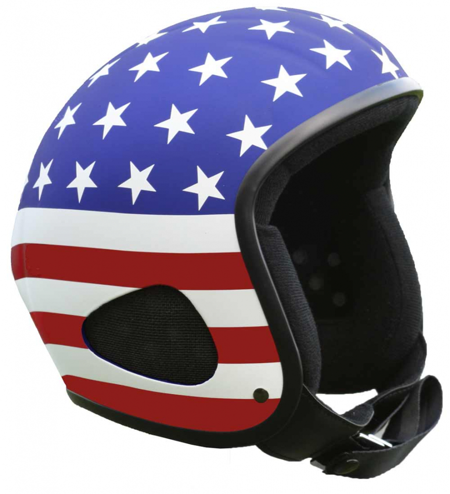 GE CHOPPERHELM "Titan US-FLAG" / US-Design / superleicht + bequem