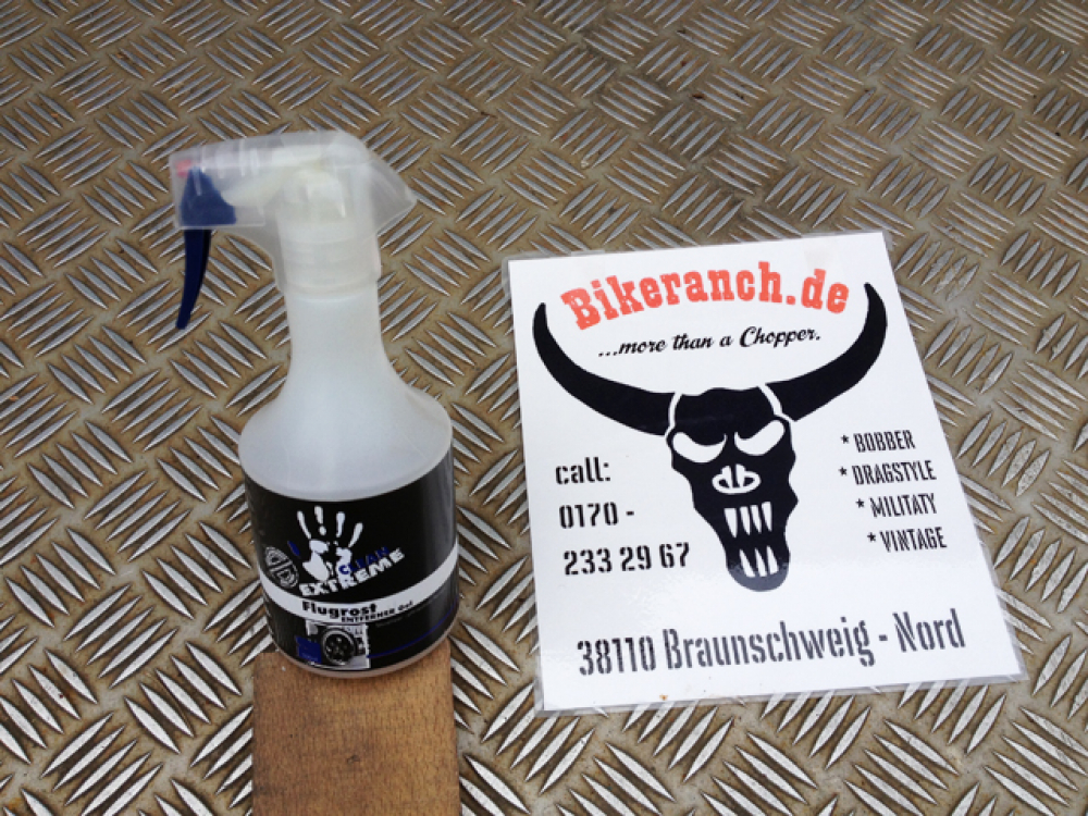 CL FLUGROST - Entferner - Gel / 500 ml / Sprüh+Pump-Flasche