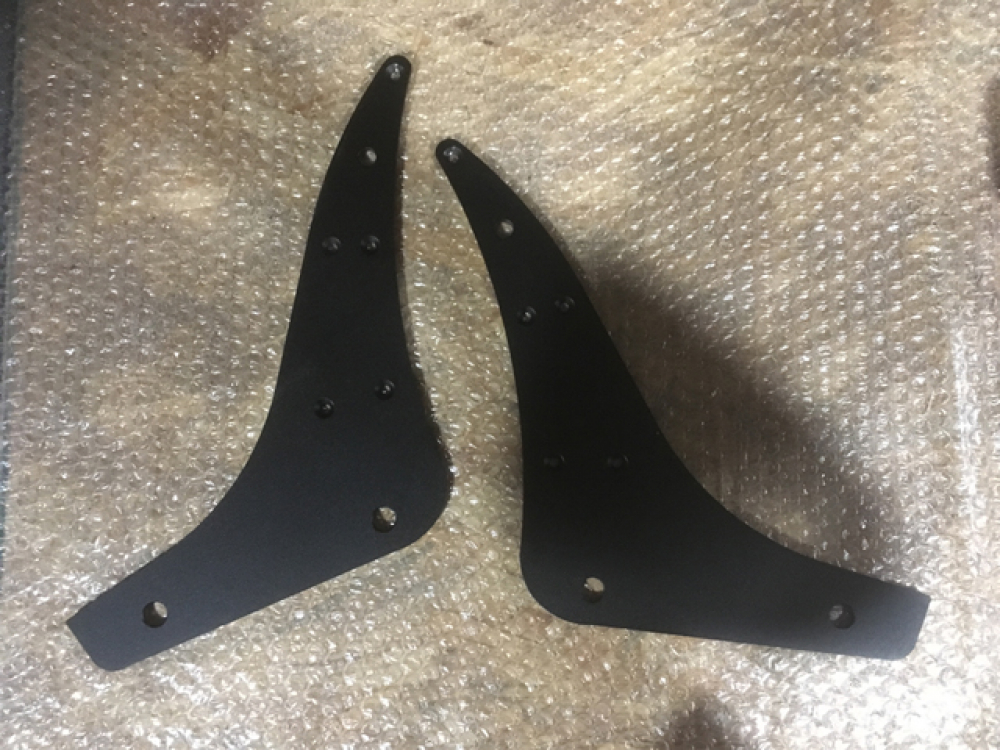 BR Fenderstruts / Schutzblechhalter / black / Suzuki VL 800 / jedes Baujahr