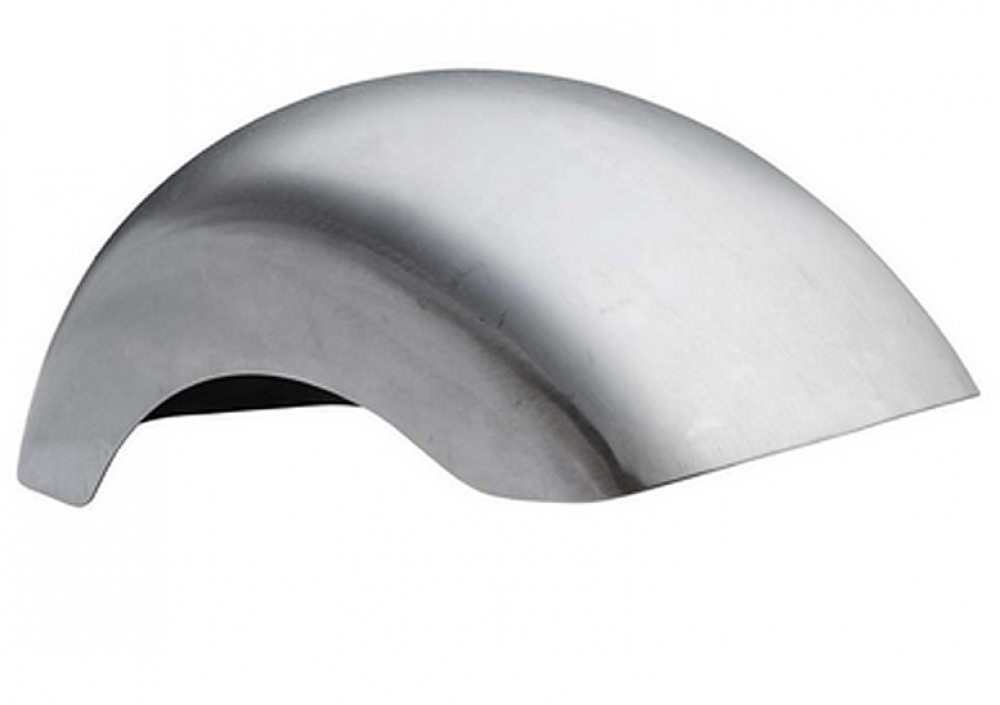 BR STEEL - Heckfender / stabiles Stahlblech / 235 mm b / roh / 2 mm - universal / kein Tüv notwendig