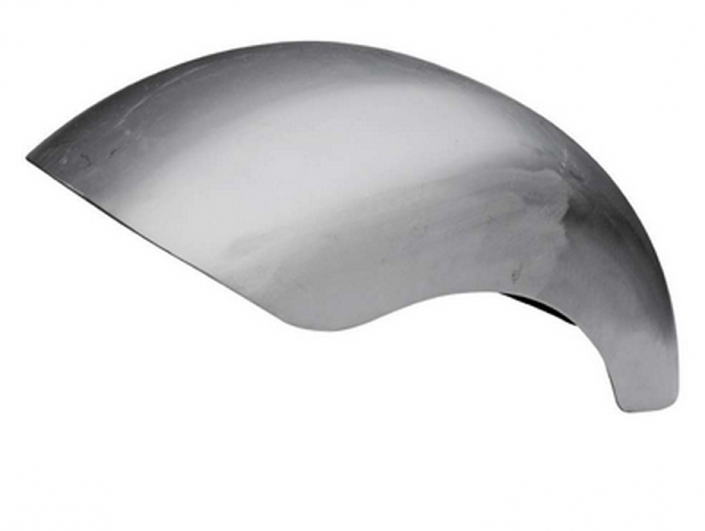 BR STEEL - Heckfender / stabiles Stahlblech / 235 mm b / roh / 2 mm - universal / kein Tüv notwendig