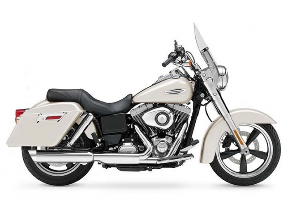 MILLER - NEVADA - 2-2 / silber / Harley DYNA SWITCHBACK / 103 cui / SlipOn / EG-BE