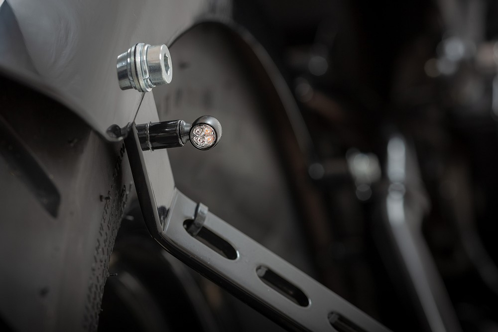 Kellermann LED Atto Dark DF - Rück-, Bremslicht + Blinker / schwarz / 1 Stck / E-Zeich.