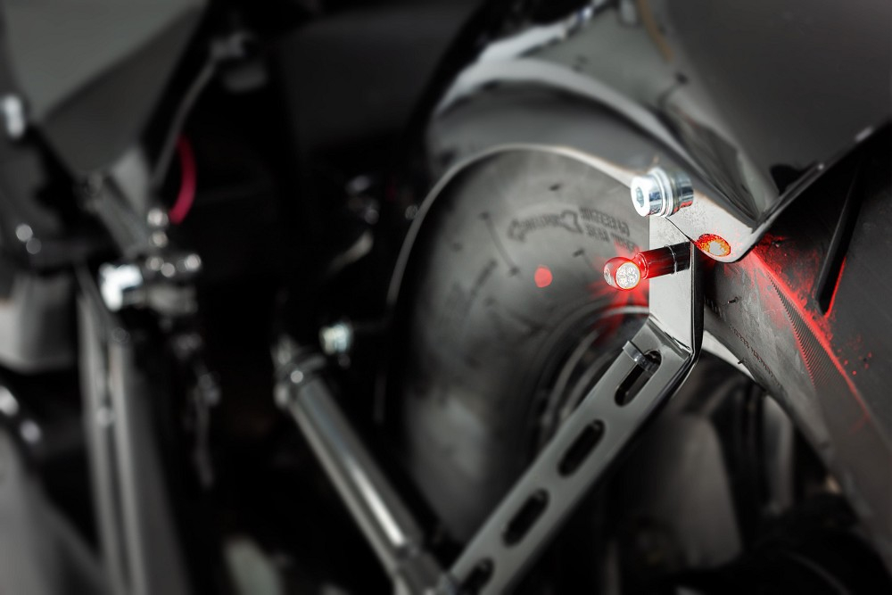 Kellermann LED-MINI-Blinker / Atto Bullet / chrom / 1 Stck / E-Zei.