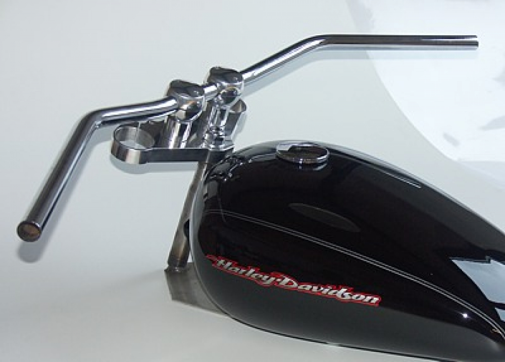 LENKER Wide Bar 1" (1 Zoll) HARLEY-DELLE / 1010 / 55 / 200 mm / chrom / Tüv