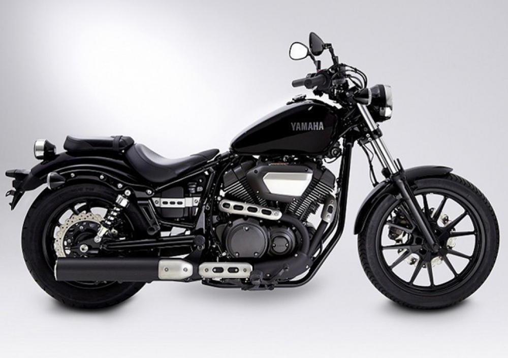 Black Sale: MILLER 2-1 - Avenger L -  KAT / Endschalldämpfer blackmatt / Yamaha XV 950 / R / Bolt / EG-BE