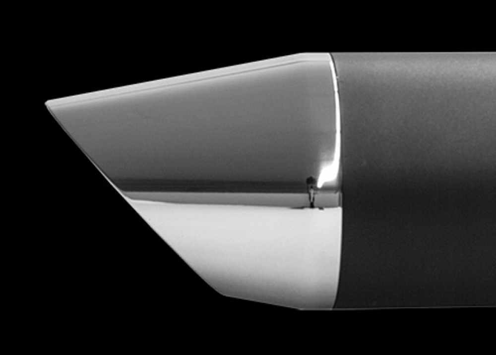 PENZL - Neo Classic-Auspuff-verstellbar. / black / 400 mm / YAMAHA XVS 1100 / bis 2003 / EG-BE