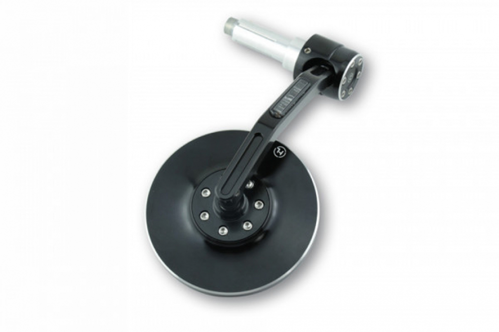 HS Lenkerendenspiegel - CONERO - mit LED-Blinker / universal / schwarz 1 Stck