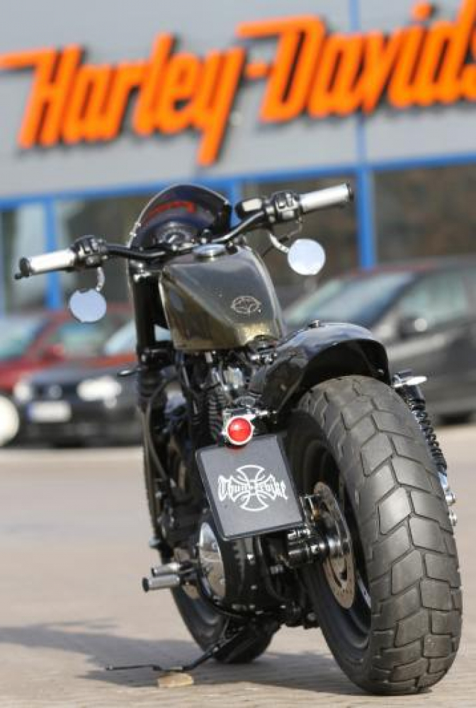 TB HD-HECKFENDER Kit Cafe´Racer/ HARLEY Sportster / ab 2004 / Tüv