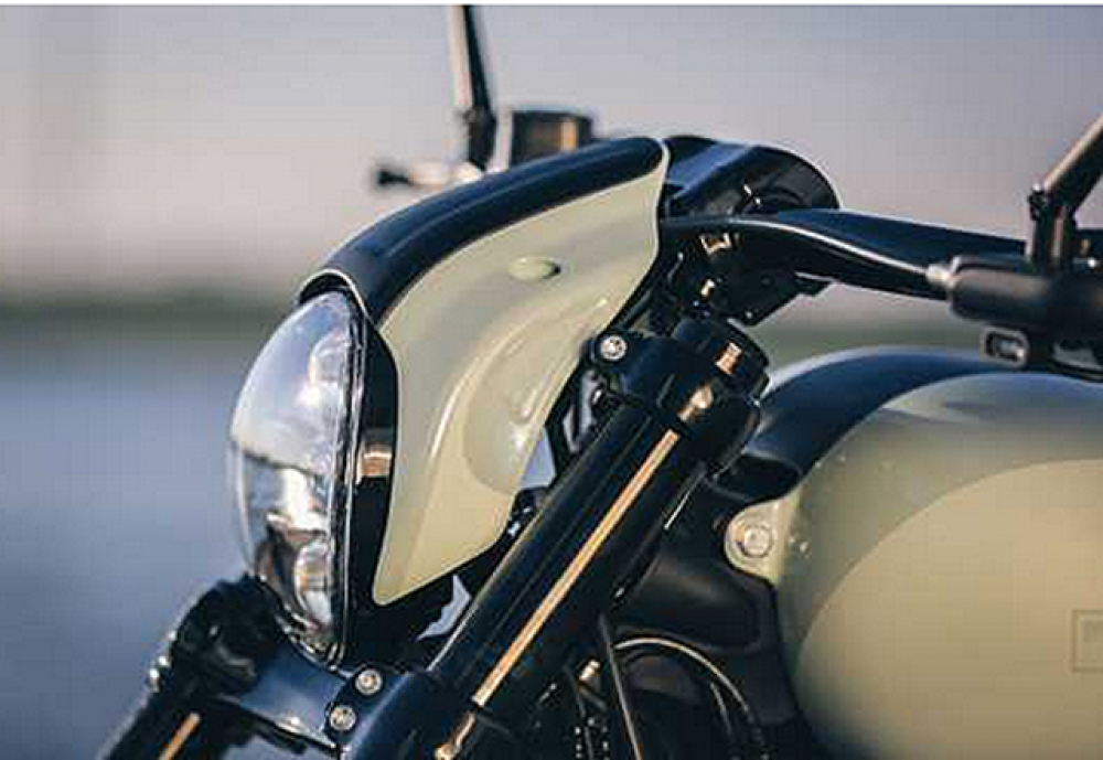 TB - Headlamp Cap / schwarz / Harley Breakout / FXBR/S ab 2018