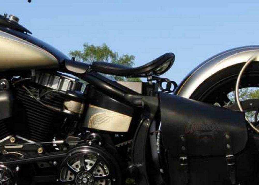 TB Schwingsattel-Montage-Kit Fellow S / Fred Bob / Harley Softail / 00-17