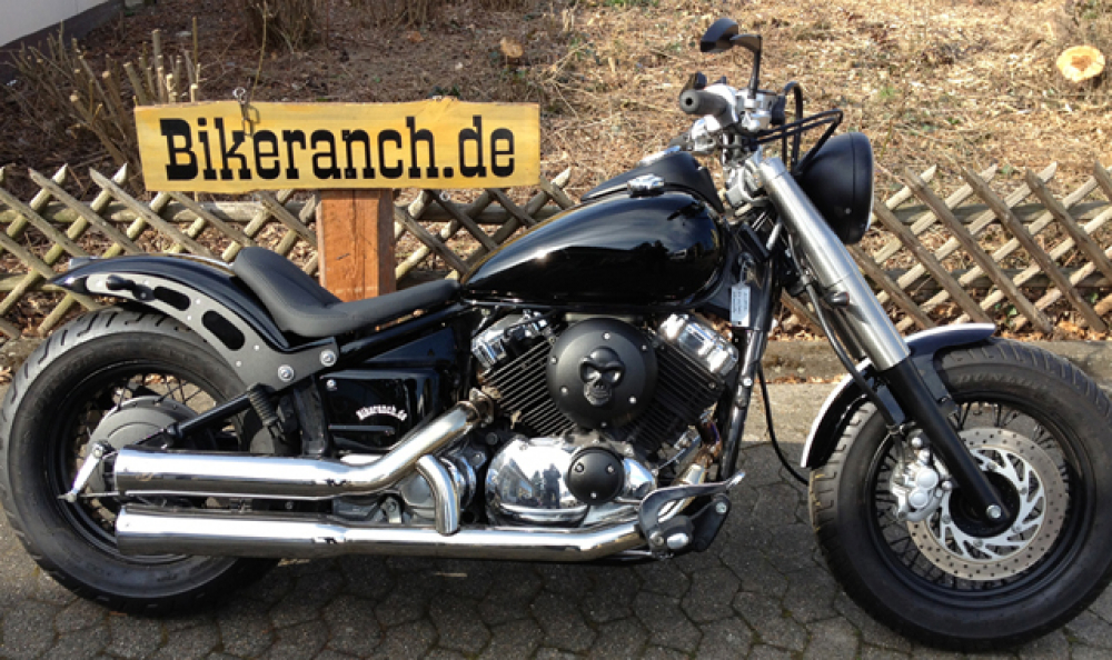 BR LUFTFILTER-ZIERPLATTE Skull / 16 cm / schwarz-matt / universal