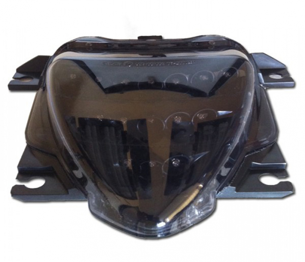 BR DARK - CUSTOM LED - RÜCKLICHT / Smoke-Black / Suzuki VZR  1800 M / E-Zeichen