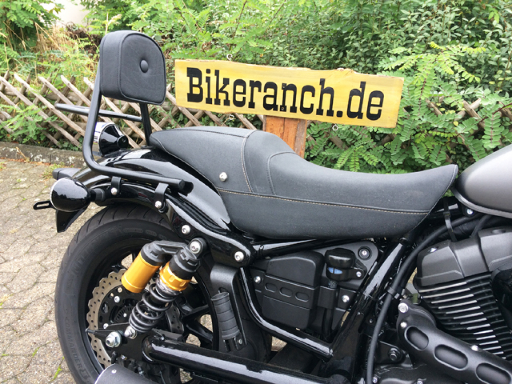 FE - Rückenkissen - Sissy Bar - / black / Yamaha XV 950 Bolt / Racer