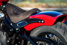 TB HECKFENDER - Shorty GFK / HD Softail - ab '18 ( außer FatBoy, Breakout, FXDR ) Tüv