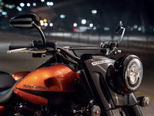 HD Lenker Hollywood 1,25" - 1" / Harley Davidson z.B. Softail Slim / black / Original HD