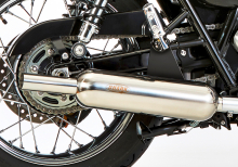 Shark Retro Classic / 2-1 Komplettanlage / Edelstahl poliert / ohne KAT / Kawasaki W 800 / EG-BE