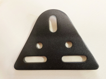 PW LAMPENHALTER - Universal / Aluminium schwarz beschichtet