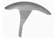 Nur bei uns: BR - Frontfender - Stahl roh / Roadkiller / SUZUKI M 800 Intruder