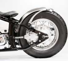BR - Bobber - Mitschwing - Heckfender - Kit / Yamaha XVS 650 - 1100 + universal / 170 b / Stahlblech roh