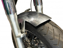 BR - Frontfender - Steel raw - mit Halterung - "short" / Yamaha XVS 650 / 1100 Classic