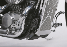 Sale: FALCON vorverlg. Fußrasten / 12 cm / KAWASAKI VN 800 / Tüv