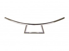 FE LENKER - 1" - California chrom (1 ZOLL) mit Kerben / 3 Loch / 895 x 150 x 250 mm / chrom / Tüv-Gutachten