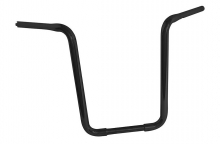 Nur "1x SALE" am Lager ! HH Lenker - Fat Apehanger - Schwarz-matt / 800 mm b x 430 mm h - 1" (25,4 mm) Klemmung - 3 Loch Bohrung / Tüv