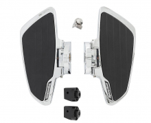HH Sozius-Trittbretter / Smooth - chrom / Honda VT 750 ACE C2 / RC44 / 1 Paar / ABE