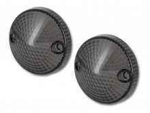 NEU ! BR DARK-CUSTOM - Blinker-Gläser - Smoke-Black / 1 Paar / Yamaha XVZ 1300 Royal Star