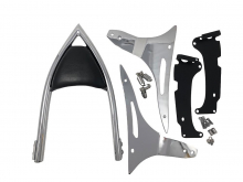 HH Sissy Bar "Arch" / chrom / 400 mm h / Honda VT 1300 Fury CX - SC61/ inkl. aller Halterungen