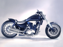 SALE: MILLER - DANDY - silber - 2-2 / Suzuki VS 1400 Intruder / Komplettanl. / EG-BE